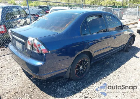 2003 Honda Civic Lx из США, поврежденный, VIN 2HGES15513H600084